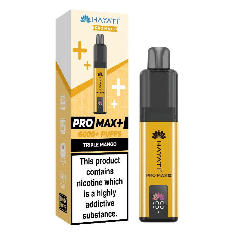 Triple Mango Hayati Pro Max Plus 6K Disposable Vape 20mg